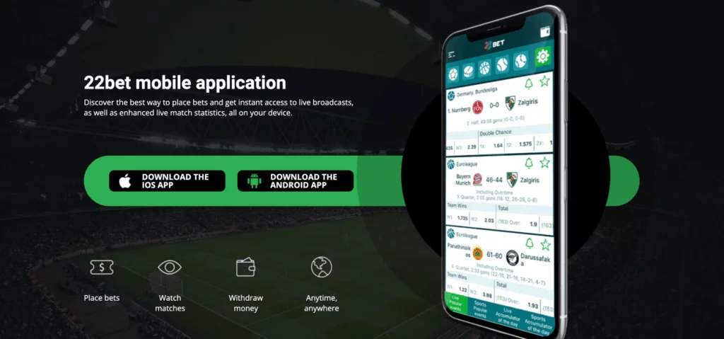 Downloading the 22Bet Mobile App