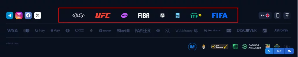 1Win Partnerships